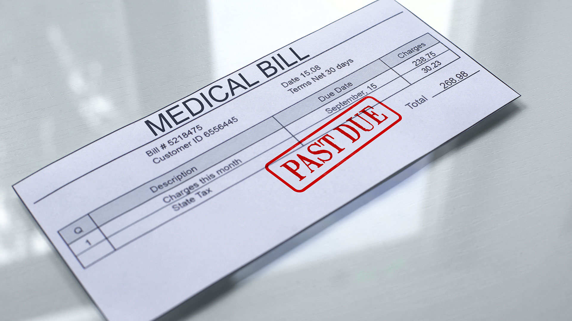 Medical Bills From Personal Injury settlement